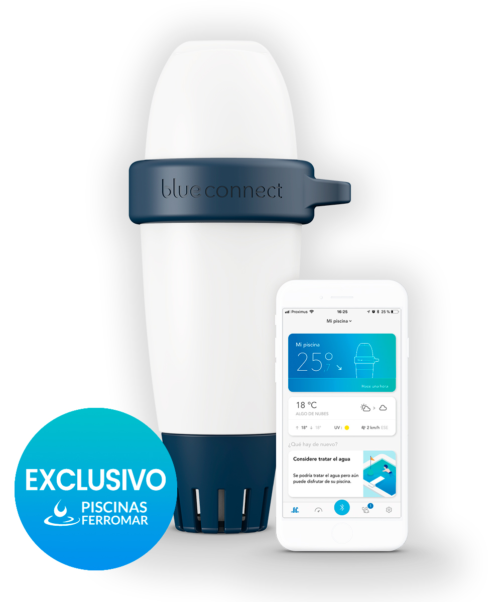 Blue Connect Salt analizador inteligente de piscinas