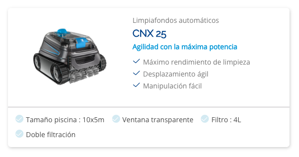 Zodiac CNX 25 Robot de Piscinas