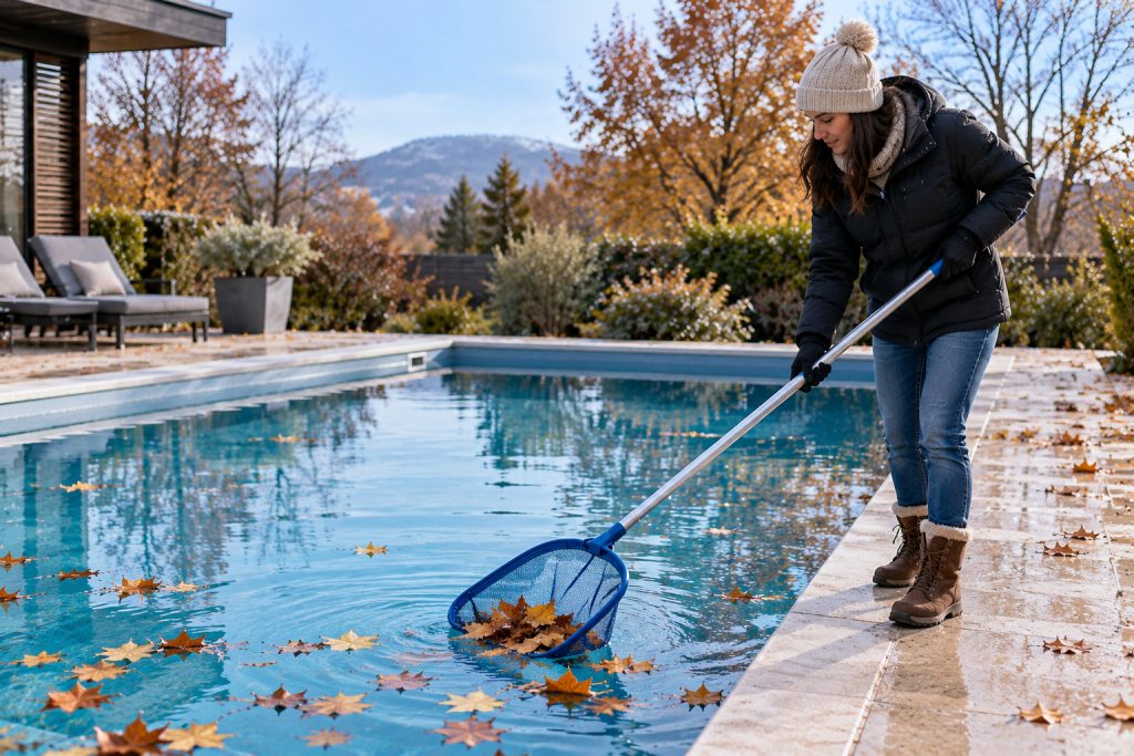 mantenimiento piscina invierno