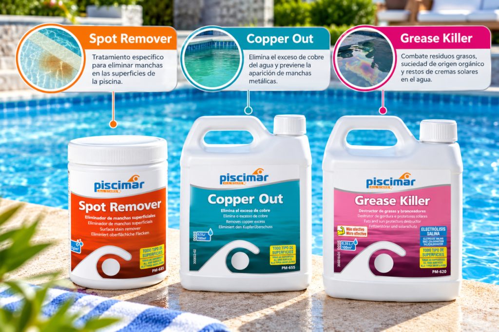 Productos quiímicos para eliminar manchas