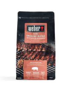 Astillas de madera cerdo Weber