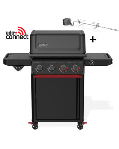 Barbacoa inteligente de gas Spirit EPX-435R + asador giratorio