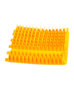 Cepillo combinado amarillo PVC Dolphin 1 mitad sin anillo 6101645