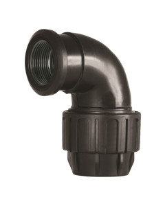 Codo rosca hembra 90° polietileno Standard Cepex