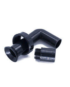 Conjunto codo 1" 1/2 filtro piscina QP 23012062
