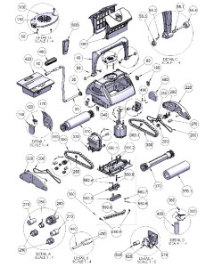 Ficha Despiece Recambios Limpiafondos Typhoon Compass Top