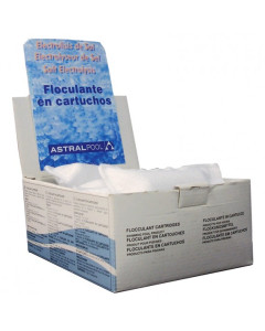 AstralPool Floculante sólido cartucho de 100gr especial electrólisis de sal