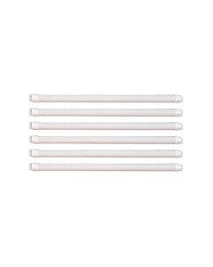 Juego de 6 tubos en color blanco de 1m Zodiac W69100