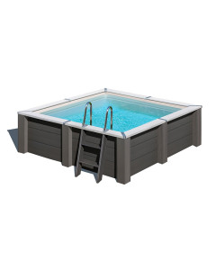 Piscina cuadrada Gre Avantgarde Nova composite