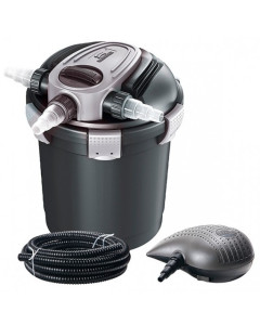 Set filtro a presión estanques Heissner con bomba y lámpara UV