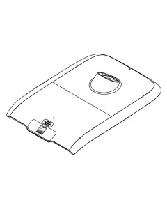 Tapa superior limpiafondos Freerider y Freedom R1088800