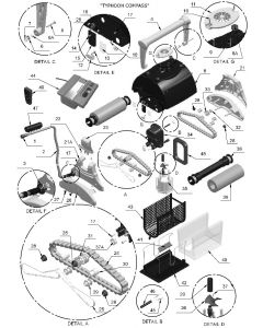 Ficha Despiece Recambios Limpiafondos Typhoon Compass