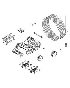 Bloque de tracción con motor y cable Zodiac R0767400