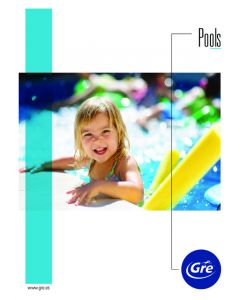 Catalogo Piscinas Gre 2018