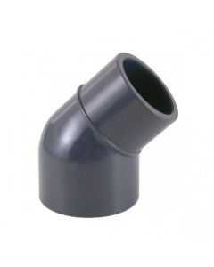 Cepex Codo 45º reducido PVC encolar