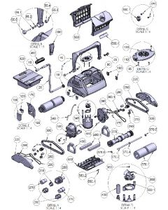 Ficha Despiece Recambios Limpiafondos Typhoon Smart Top