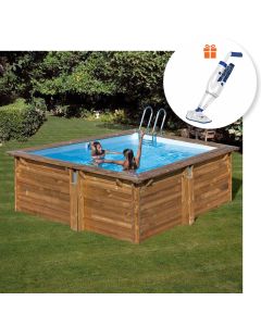 Piscina De Madera Gre Sumbay Carra Cuadrada