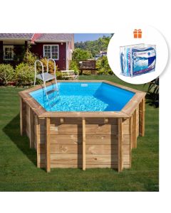 Piscina De Madera Redonda Gre Sunbay Lili 2