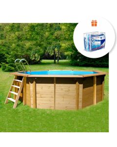 Piscina madera redonda Vasto Sunbay Gre