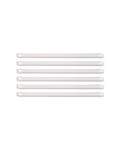 Juego de 6 tubos en color blanco de 1m Zodiac W69100