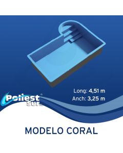 Cobertor térmico piscina Poliestsur Coral