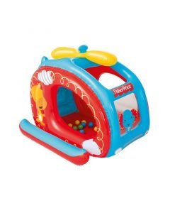 Piscina de Bolas Hinchable Bestway Fisher Price Helicóptero