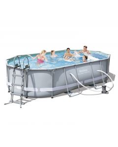 Piscina Tubular Ovalada Power Steel Bestway