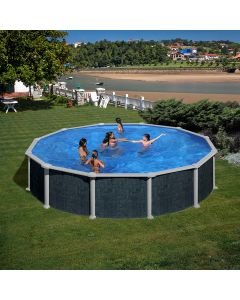 Piscina desmontable Gre Redonda Rattan  