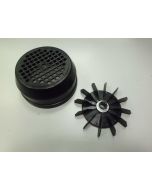 Conjunto ventilador-tapa 0,75 - 1 HP  bomba AstralPool 4405010147