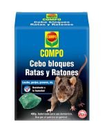 Compo Cebo Ratas y Ratones Bloque 400 gr