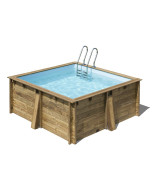 Piscina De Madera Gre Sumbay Carra Cuadrada