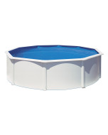 Piscina desmontable Gre Redonda Fidji blanco