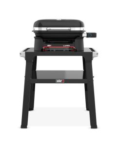Barbacoa eléctrica Weber Lumin Compact con soporte