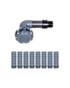 Conjunto colector filtro Aster Ø350 AstralPool 4404010131