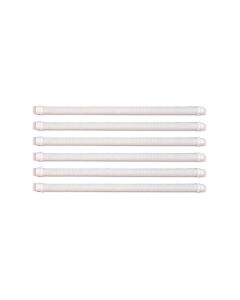 Juego de 6 tubos en color blanco de 1m Zodiac W69100