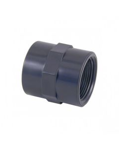 Manguito unión doble rosca PVC Cepex roscar