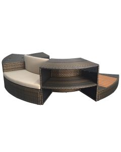Kit de mobiliario de 5 módulos para spa NetSpa Vita