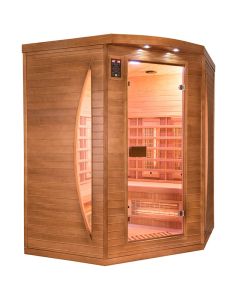 Sauna infrarrojos Spectra 3 personas Rinconera France Sauna