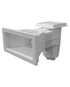 Skimmer boca ampliación tapa cuadrada piscina liner y prefabricada AstralPool-Blanco