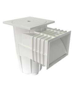 Skimmer boca standard tapa cuadrada piscina hormigón AstralPool-Blanco