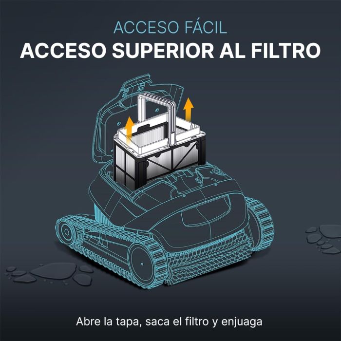Ricambi per pulitori per piscine Winny Cestello del filtro