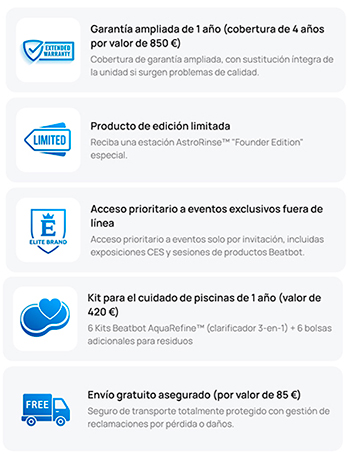 Especificación Aquasense X con Autolimpieza