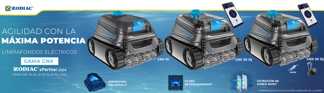 Limpiafondos Zodiac CNX Gama