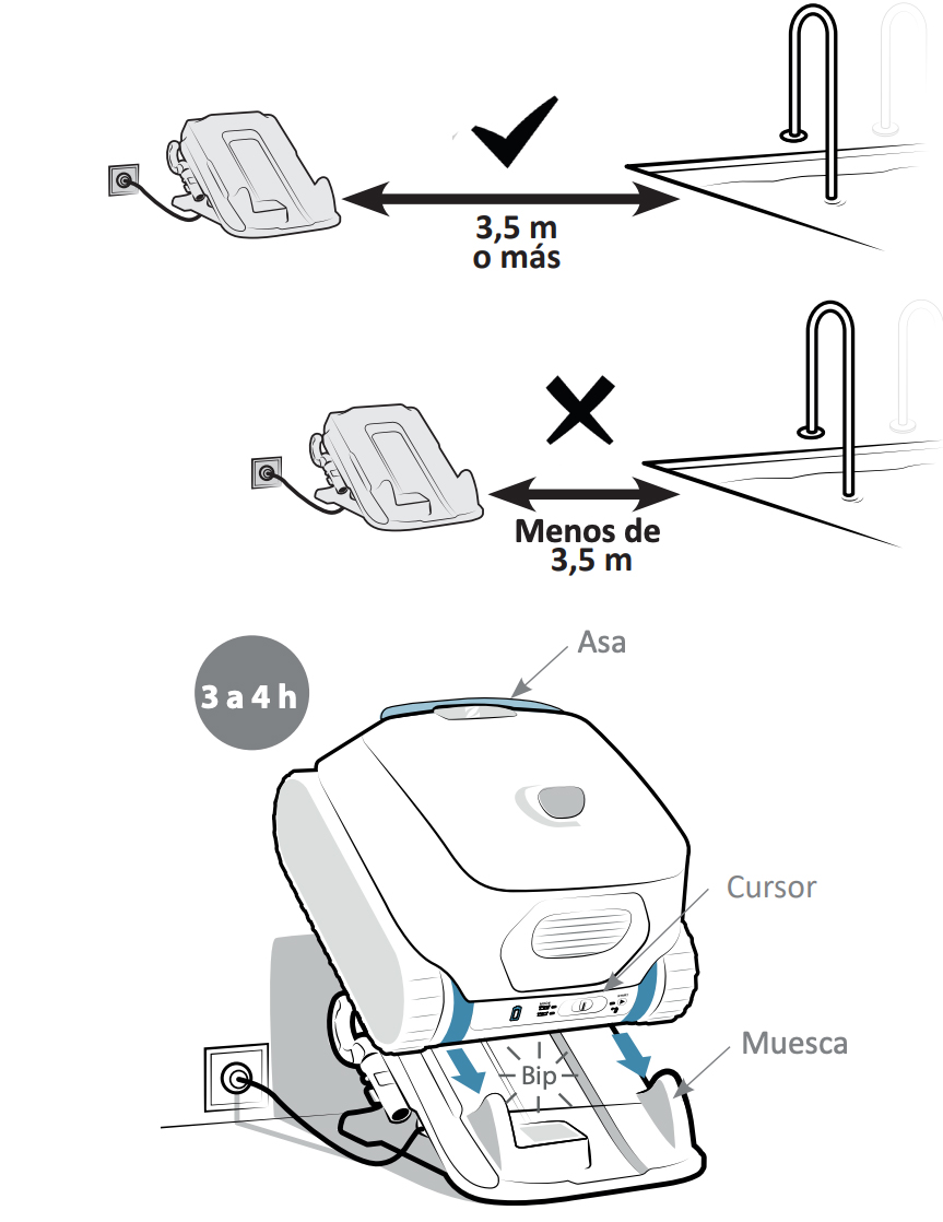 Zodiac - CNX Li 52 iQ Robot nettoyeur de piscine sans fil