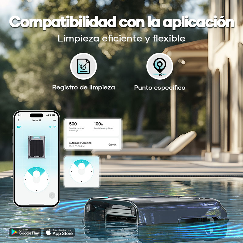 App Aiper Surfer S2