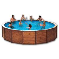 Piscina de Madera Panelada