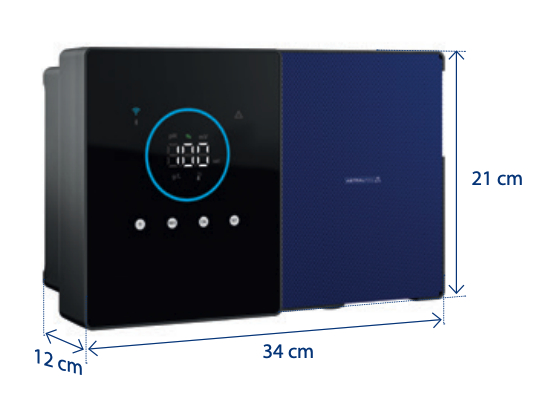 Clear Connect Chlorinator Dimensions