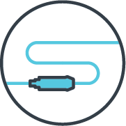 Swivel cable