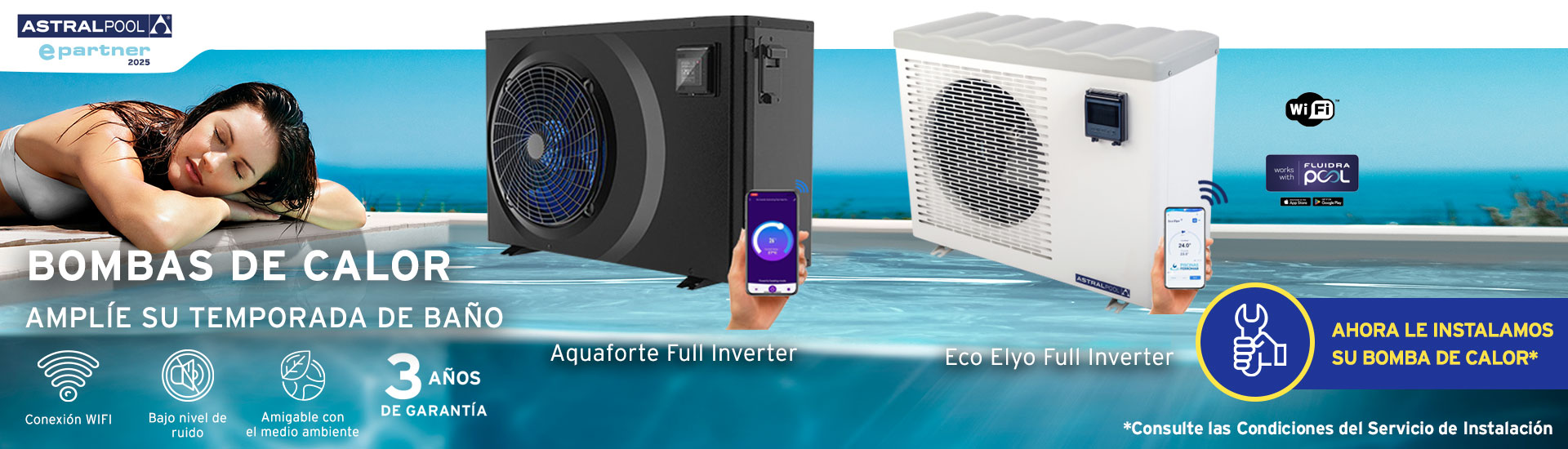 Bombas de Calor Astralpool Para Piscinas