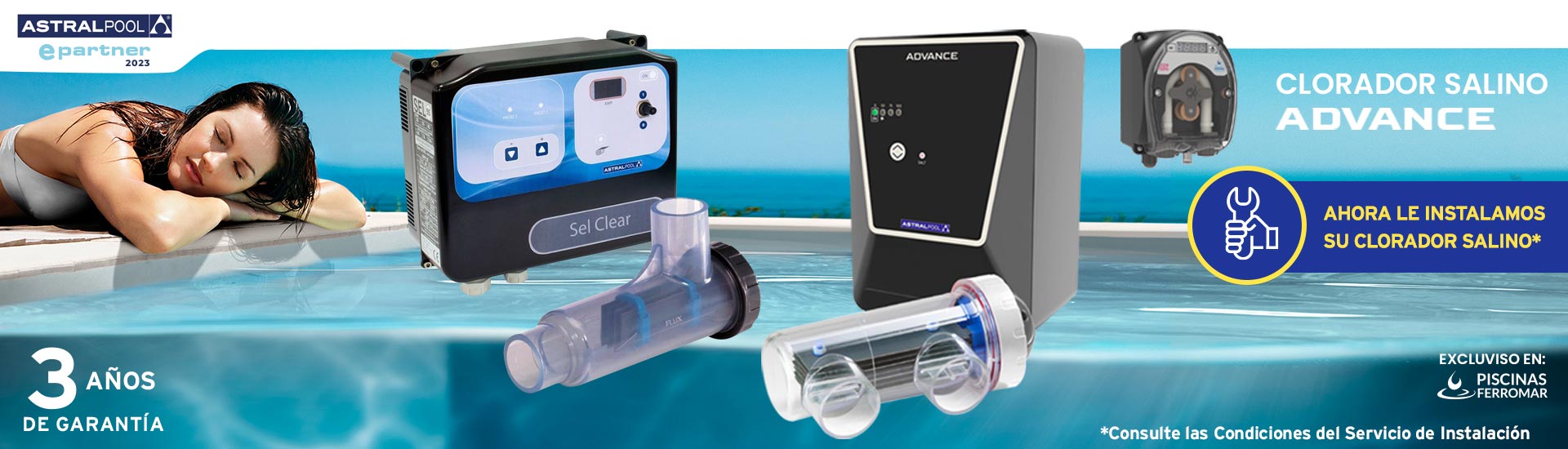 Salt Chlorinators for Swimming Pool Astralpool With Installation!